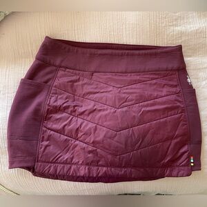 Smartwool Maroon Skirt